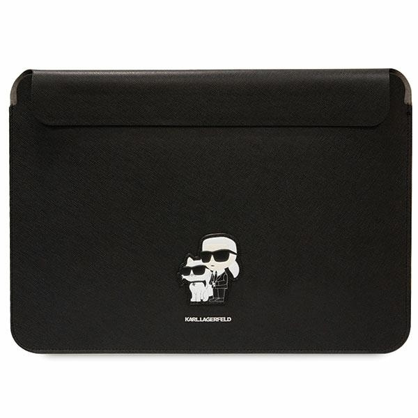 Karl Lagerfeld Sleeve KLCS16SAKCPMK 16" black/black Saffiano Karl&amp;Choupette