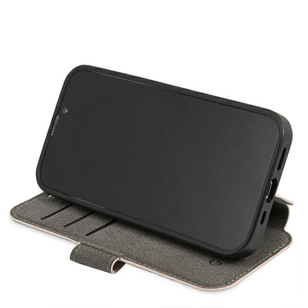 GUESS Apple iPhone 13 Pro Max Book 4G nagy fém logós Case Telefontok