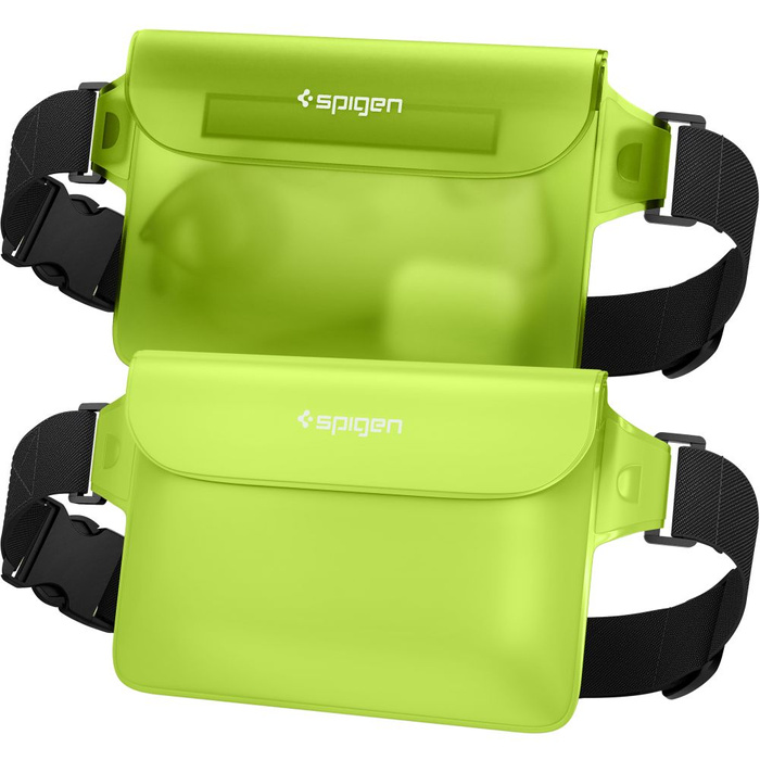 Case Spigen A620 Universal Waterproof Waist Bag 2-pack Cactus Green Case