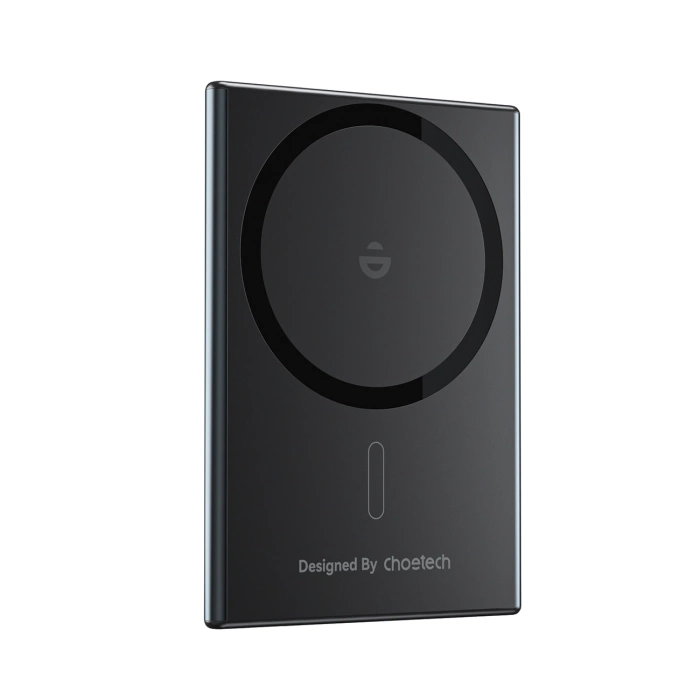 Powerbank Choetech SuperThin B708 ​​2000mAh inductive 5W MagSafe / Qi - black