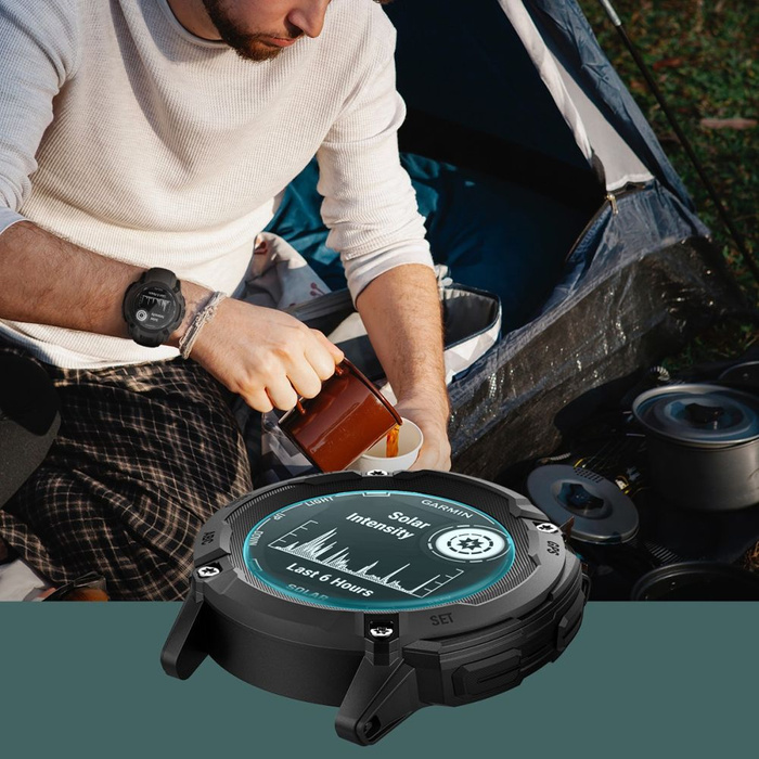 Vidrio Templado Spigen GLAS.TR "EZ FIT" 2-PACK GARMIN INSTINCT 2X SOLAR CLEAR