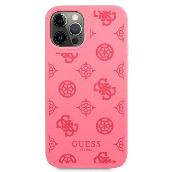 Guess Apple GUHCP12LLSPEFU iPhone Hülle iPhone 12 Pro Max 6,7 "fuchsia / fushia Hardcase Peony Collection Case