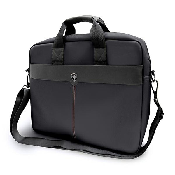 Bag FERRARI Laptop 15 Off Track FEOCECB15BK Black
