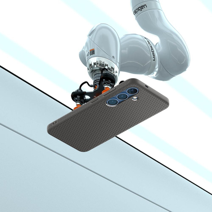 Funda Spigen Liquid Air GALAXY S25+ PLUS GRIS MÁRMOL