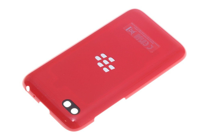 BLACKBERRY Q5 Tapa de la Batería Roja Genuina Grado A