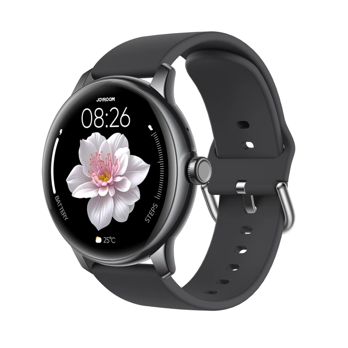 Joyroom Classis Series JR-FC1 Smartwatch with Call Answering Function / IP68 Protection - Dark Gray