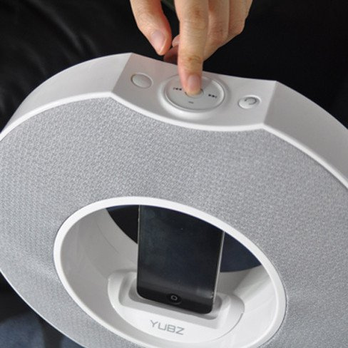 Hangszórói YUBZ Forgatható hangszóró Mini Jack 3,5 mm-es iPhone 4 4S Ipod