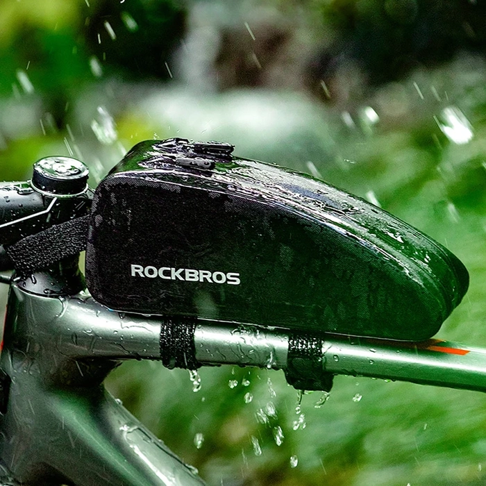Rockbros AS-019 Fahrradrahmentasche wasserdicht 1,5 l - Schwarz
