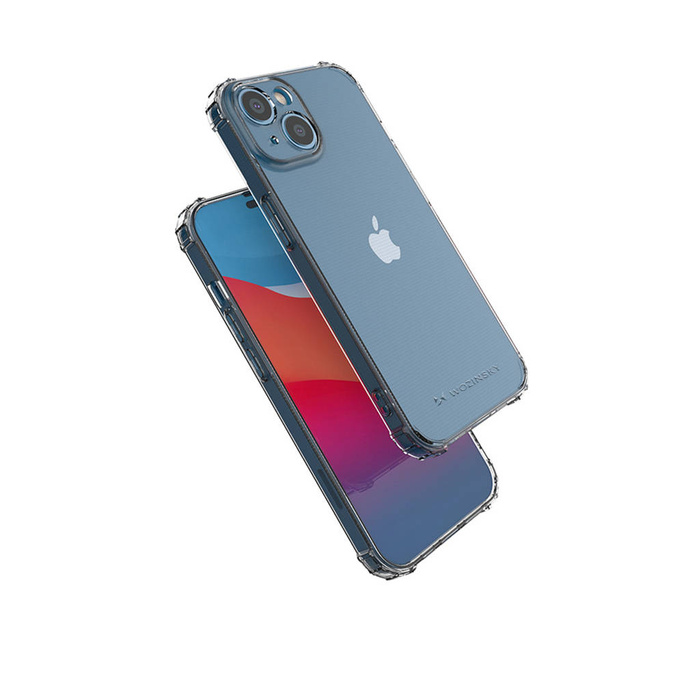 Obal Wozinsky Anti Shock Obal Pro iPhone 14 Pancéřový kryt Transparentní Case