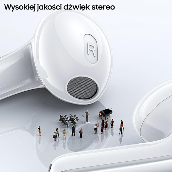 USAMS Sluchátka Bluetooth 5.1 TWS XH Series Duální bezdrátový mikrofon modrý/modrý BHUXH03