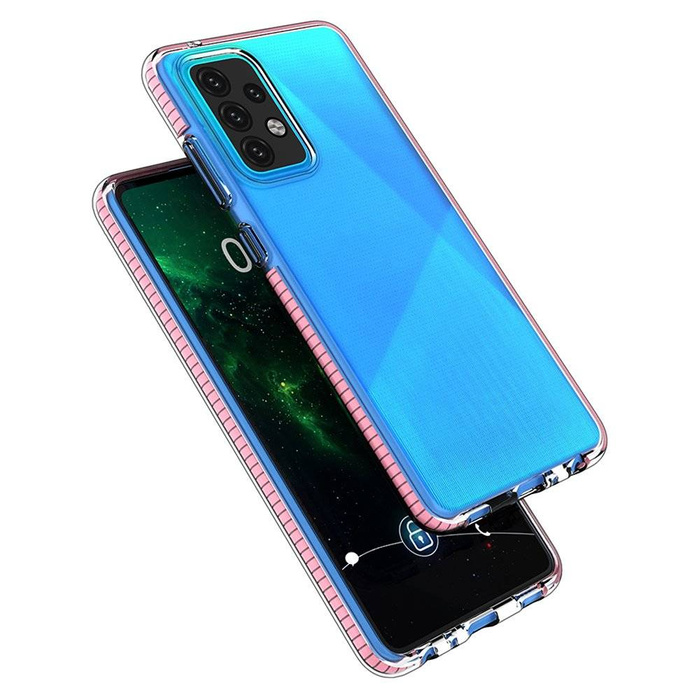 Spring Case Silikon Gel Handyhülle Schutzhülle für Samsung Galaxy A52s 5G / A52 5G / A52 4G schwarz