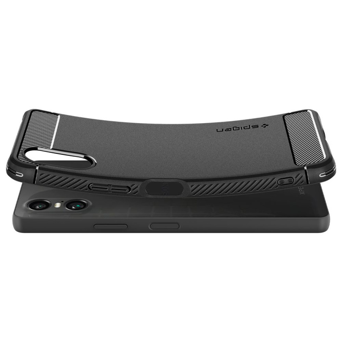 Hülle Spigen Rugged Armor MATTE Sony Xperia 10 Vi Schwarz