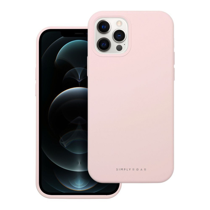 Futerał Roar Cloud-Skin - do iPhone 12 Pro Jasnoróżowy