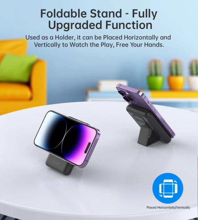 Choetech B662 drahtlose Powerbank MagSafe 5000mAh - schwarz