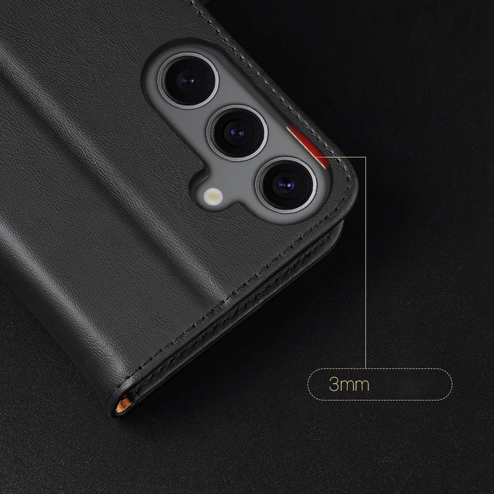 Dux Ducis Hivo case with flap and RFID blocker for Samsung Galaxy S24+ - black