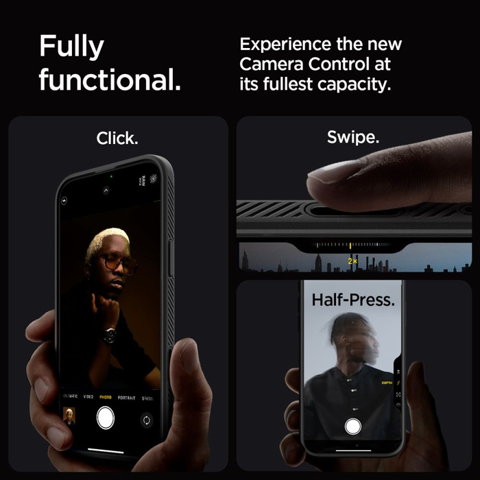 SPIGEN LIQUID AIR "T" MAG MAGSAFE IPHONE 16 PRO MAX MATT SCHWARZ