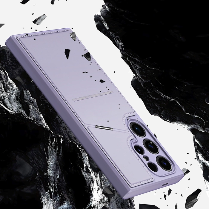 Coque Dux Ducis Rafi ll Mag pour Samsung Galaxy S24 Ultra - violet