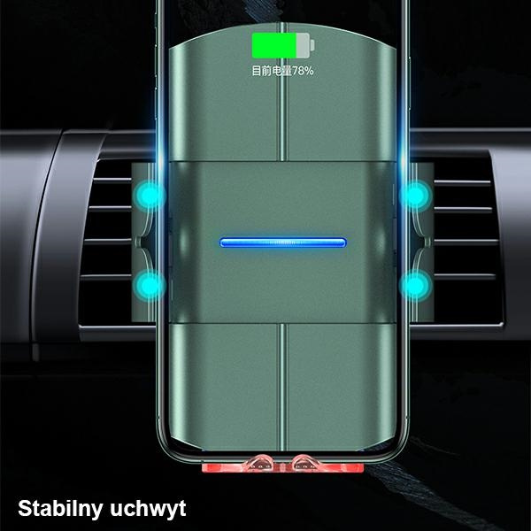 USAMS Induktionsgriff für Lüftungsgitter 10W Automatik Starod US-CD133 CD133ZJ02 Grün