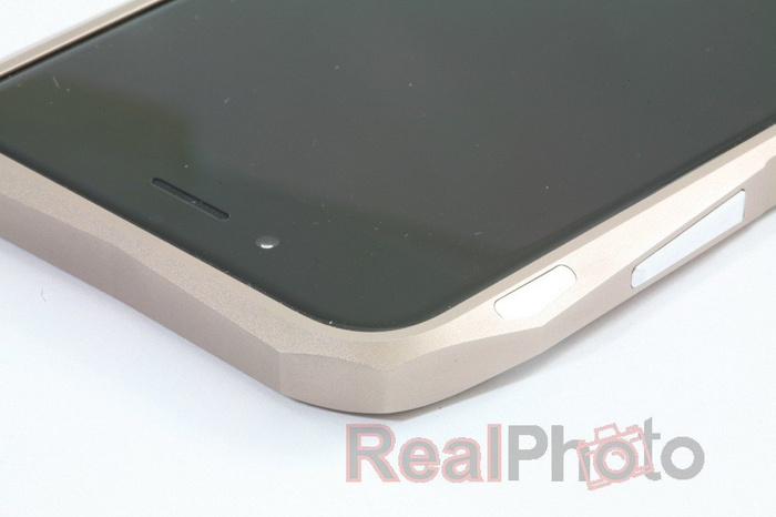 LJY Hardcore iPhone 6 Aluminium Stoßfänger Hülle Gold