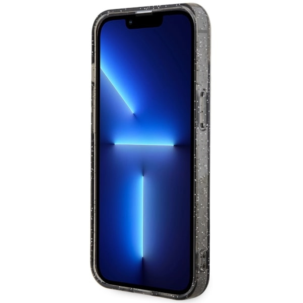 Coque Guess GUHMP14SHCMCGK iPhone 14 6.1" noir/noir durcase Glitter Or MagSafe Case