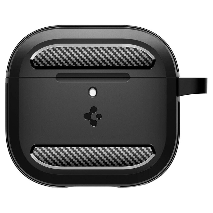 Spigen Rugged Armor Apple MATTE AIRPODS 4 ČIERNE