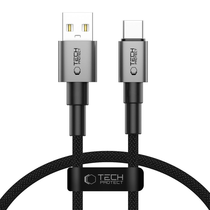 TECH-PROTECT ULTRABOOST DNA TYPE-C CABLE 15W/3A 50CM IRON GREY