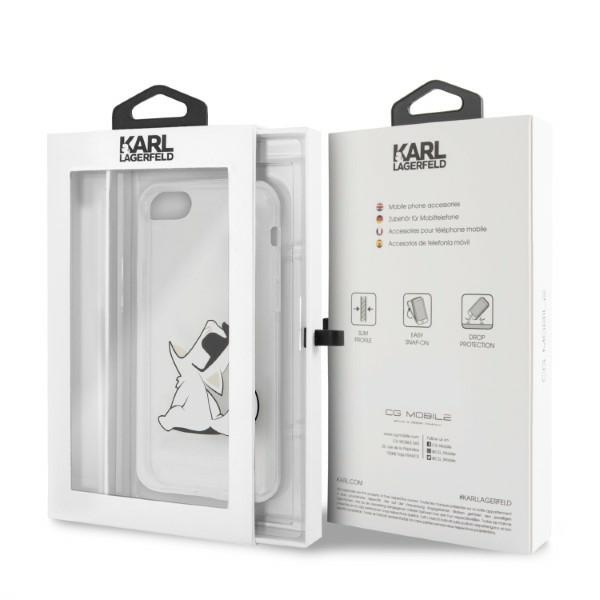 Case KARL LAGERFELD Apple iPhone 7 8 SE 2020 Choupette Fun Clear Case