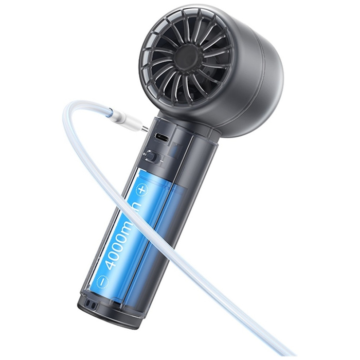 Wiatrak ręczny USAMS LiFE LU03 Czarny