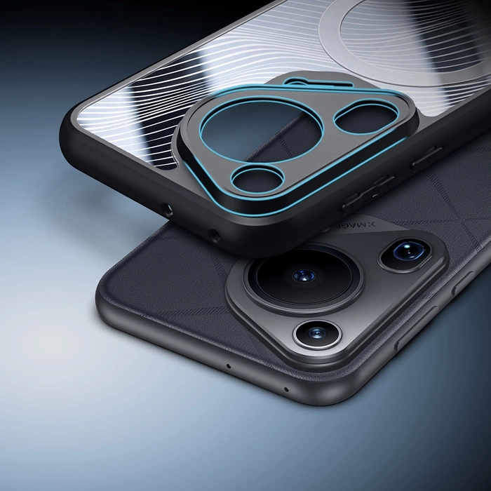 Dux Ducis Aimo Mag Hülle mit MagSafe für Huawei Pura 70 Ultra - Schwarz