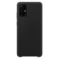 Silicone Case Soft Flexible Rubber Cover for Samsung Galaxy A72 4G black