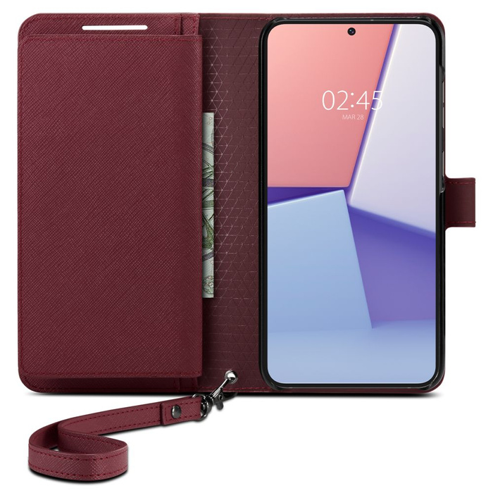 Obal Spigen Peněženka "s" Plus Galaxy S23 Plus Burgundy Case