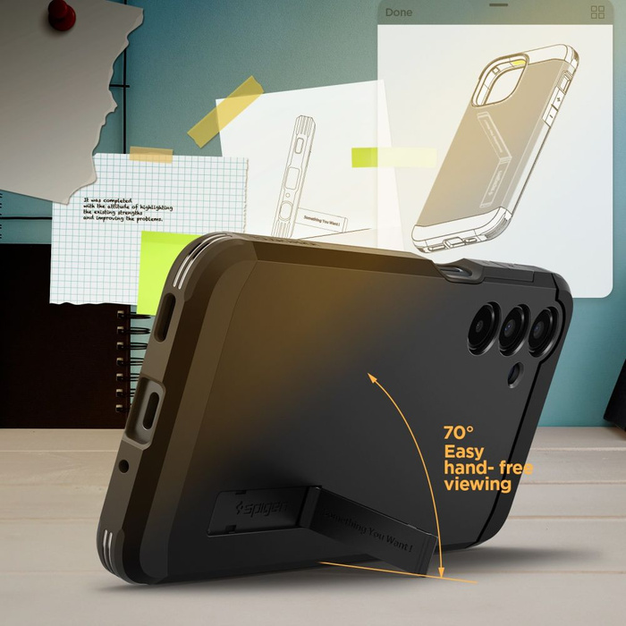 Case Spigen Tough Armor GALAXY A16 4G / 5G BLACK