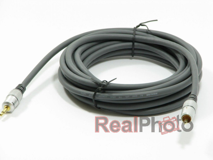PROLINK Jack 3.5mm - RCA Spdif cable 10m RCA - STR TCV3140