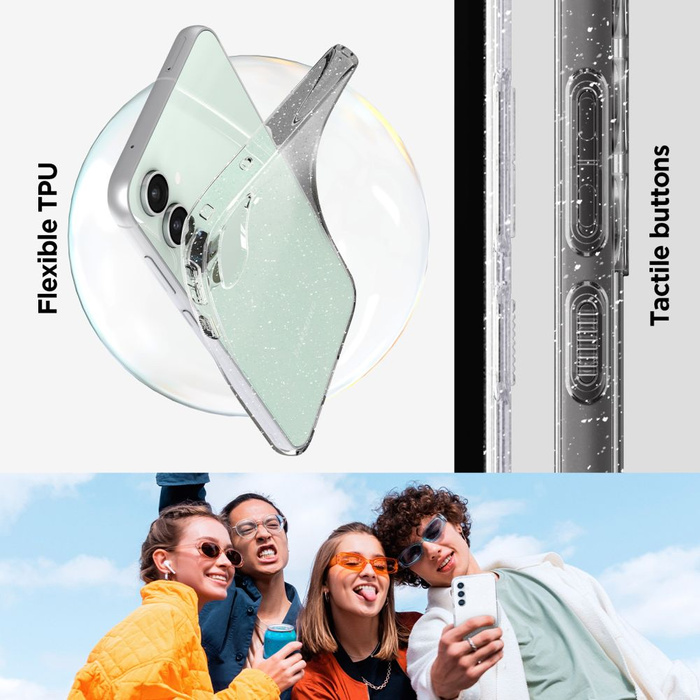 Cover Spigen Liquid Crystal Galaxy S23 FE Glitter Crystal Case