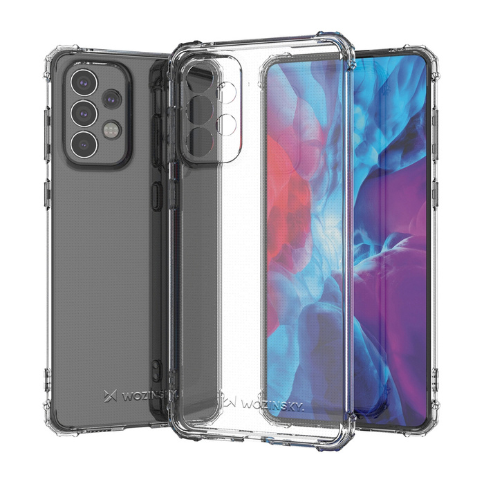 Wozinsky Anti Shock blindé coque pour Samsung Galaxy A73 transparent