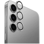 Szkło na obiektyw aparatu UNIQ Optix Aluminium Camera Lens do Samsung Galaxy S25 srebrny