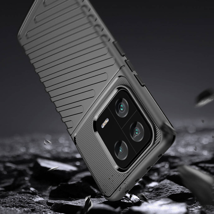 Funda Thunder Case para Xiaomi 13 Pro funda armadura de silicona negra