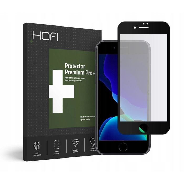 Verre Verre Hybrid HOFIUltraflex Apple iPhone 7/8/9 Noir