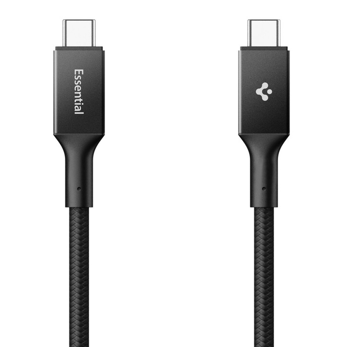 Spigen EB24015CC CABLE ESENCIAL TIPO-C 240W 150CM NEGRO