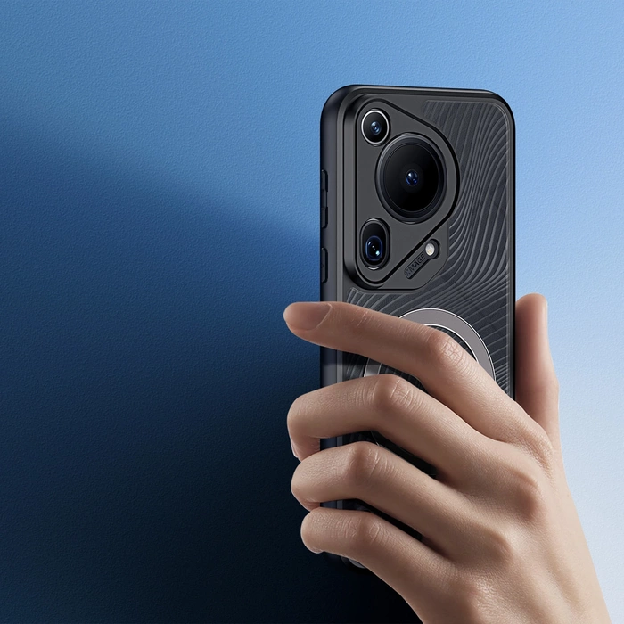 Dux Ducis Aimo Mag Hülle mit MagSafe für Huawei Pura 70 Ultra - Schwarz