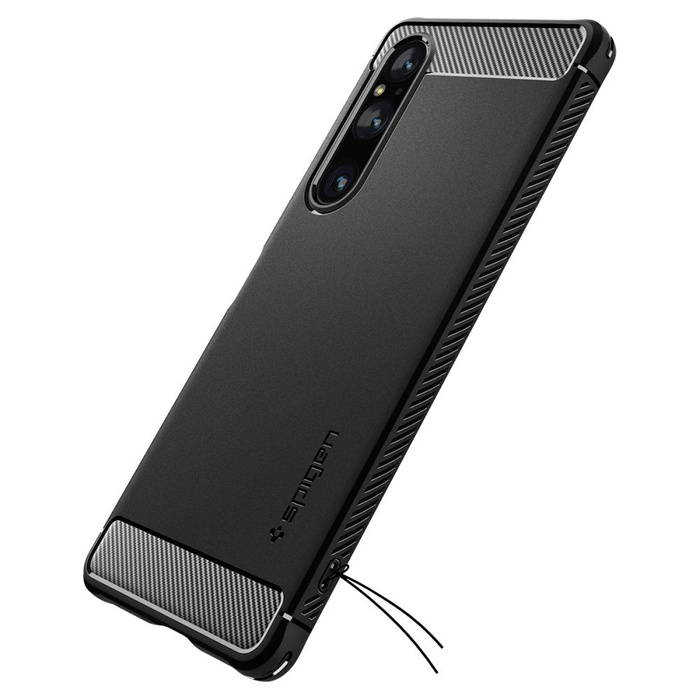 Funda Spigen Rugged Armor Sony Xperia 1 V MATTE Negro Case