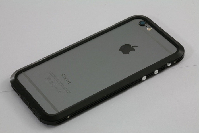  LJY Assem 1  6 6S Aluminium Bumper Frame Black