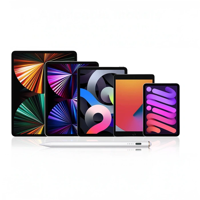 Rysik aktywny Joyroom JR-X9S stylus z 2 wymiennymi końcówkami - biały