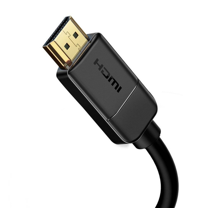 Câble Baseus Câble HDMI 2.0 4K 30 Hz 3D HDR 18 Gbps 8 m noir (CAKGQ-E01)