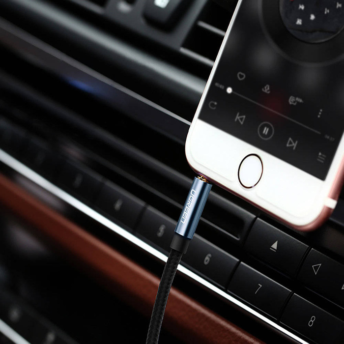 Cavo audio Ugreen 2 x mini jack 3,5 mm 0,5 m blu (AV112)