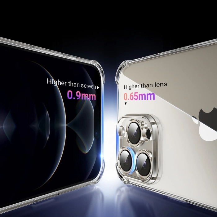 Etui Ugreen Bright Cushion iPhone 16 Pro (przezroczyste)