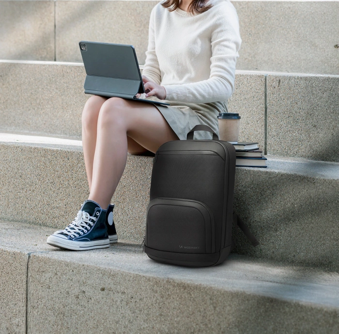 Wozinsky Premium Waterproof Laptop Backpack - Black