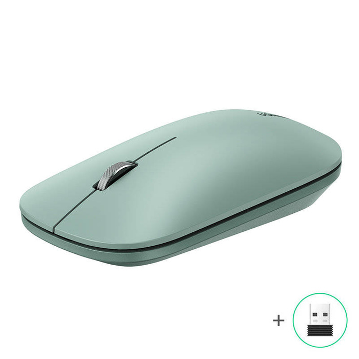 Ratón USB inalámbrico práctico Ugreen verde (MU001)