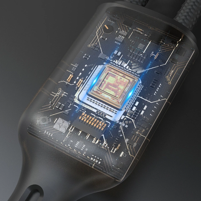 Dudao A12MaxC PD60W 2-in-1-Ladegerät für Apple Watch / USB-C – Schwarz