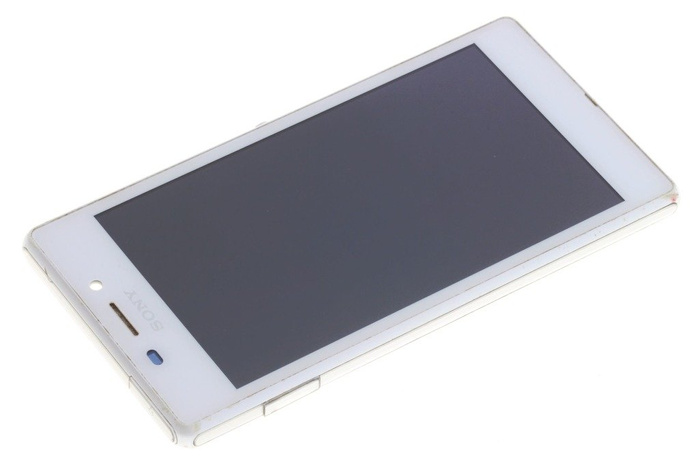 DISPLAY Xperia M2 Aqua bianco grado B originale LCD Touch